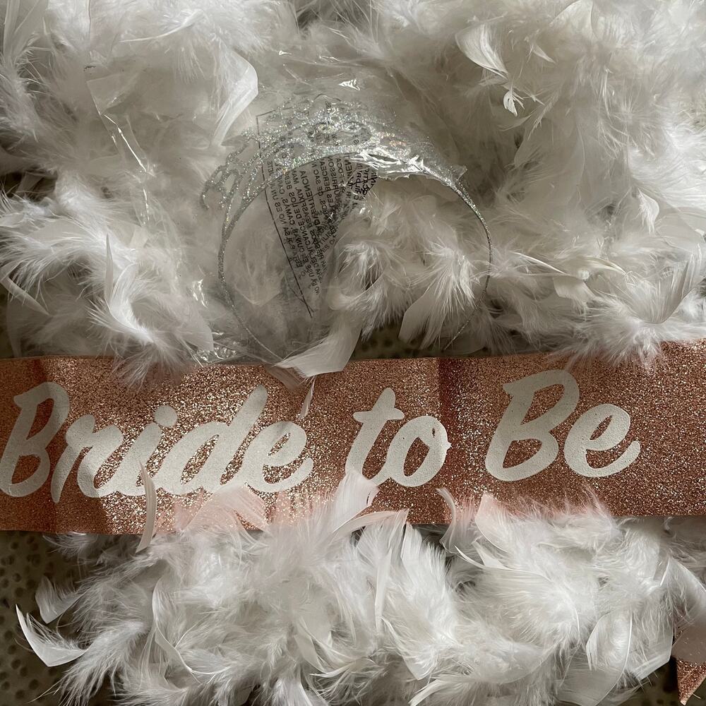 Bride To Be Bachelorette Party Bundle Tierra Sash Boa